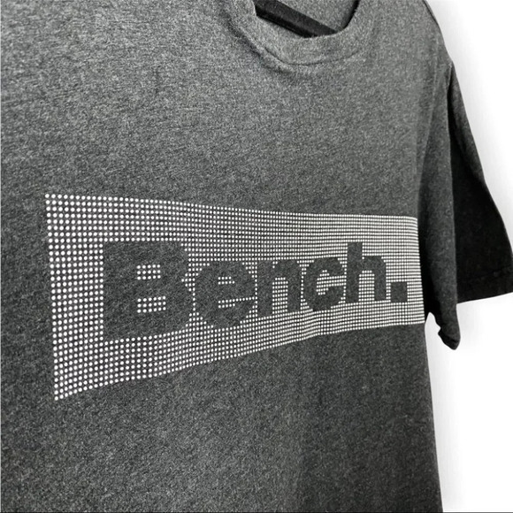 Bench Grey Short Sleeve Logo Tee Shirt - Picture 3 of 5